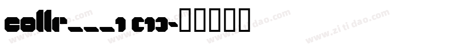 COLLR___1 (1)字体转换